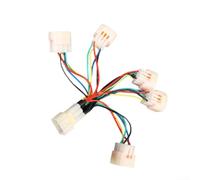 Dolvitrny 5-in-1 Electric Bicycle Motor Hall Sensor Tester, Wiring Diagnostic Tool For Phase Order Troubleshooting, Compatible With E-Bike And Scooter Systems, PVC Cable(C)