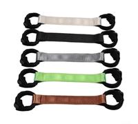 Dolvitrny 5PCS Nylon Bike Carry Strap, Heavy Duty Bicycle Lifting Strap with Ergonomic Handle for Road Mountain Folding Bikes, Portable Cycle Transport Belt(White)