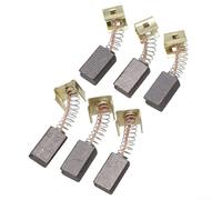 Dolvitrny 6-Piece Carbon Brushes Replacement Kit for Black & Decker Angle Grinders CD105, CD110, CD115, KG900, KG915, AST6, AST6XC, AST15, FG005