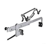 Dolvitrny Adjustable Fishing Rod Holder for Boat - Stainless Steel Rod Clamp with Multi-Angle Mount, Telescopic Design, Fit for Ice Fishing and(A-Fishing rod holder)