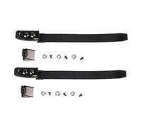 Dolvitrny Adjustable Inline Skate Strap Replacement Kit with Nylon/PP Straps, Button Closure, Clamp Buckles, Screws & Nuts - for Men, Women & Kids