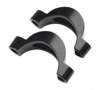 Dolvitrny Aluminium Alloy Bicycle Riser Spacer, Rest Bar For TT Handlebar 31.8mm, 10Mm 20Mm Height Booster Pad, Compatible With Round Tube For Time Trial Bikes(20MM)