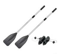 Dolvitrny Aluminium for kayak Paddle Two Piece for canoe Oar For Inflatable