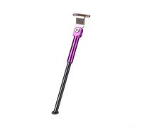 Dolvitrny Aluminum Alloy Bicycle Kickstand, Anodized Side Mount Stand With Easy Install, Space Saving Foldable Foot Rest Support, For Small Wheel City(16-inch/349 purple)