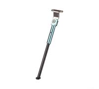 Dolvitrny Aluminum Alloy Bicycle Kickstand, Anodized Side Mount Stand With Easy Install, Space Saving Foldable Foot Rest Support, For Small Wheel City(20-inch/406 green)