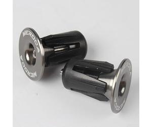 Dolvitrny Aluminum Alloy For Bar Ends for 22mm-24mm Handlebars - Road & Mountain For Bike Handlebar End, Grips, and (Black/Red/Green/Purple/Gold)(Color)