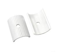 Dolvitrny Aluminum Alloy For Bike Stem Adapter - Handlebar Conversion Shim for Road & Fixed Gear Bikes, 25.4 mm to 31.8 mm and 31.8 mm to 35 mm Diameter(Silver 25.4-31.8)