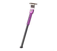 Dolvitrny Aluminum Alloy Side Kickstand for Neo Trifold Folding Bike | Widened Base 16" Bicycle Kickstand with Textured Grip, Supports up to 120kg, Stable Parking, Black & Red Cycling Part