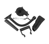 Dolvitrny Angle Grinder Blower Attachment for 100mm / 115mm / 125mm Angle Grinders - Air Blower Bracket Converter Tool, Dust Blowing & Cleaning Accessory(D)