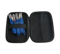 Dolvitrny Automotive Terminal Puller Tools 38Pcs Set, Cable Connector Release and Wire Pin Extraction Kit for Car Repair and Maintenance(Blue)