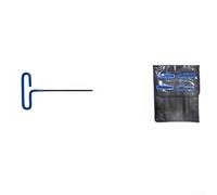 Dolvitrny Ball End T-Shape Hex Key Set, 45# Steel Ergonomic Wrench with Rubber Coating for Mechanical Repair, Heavy Duty Hand Tool Kit with Case(4PCS)