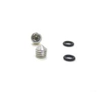 Dolvitrny Bicycle Hydraulic Disc Brake Bleed Screw and O-Ring Repair Kit for SRAM for Elixir Series, XX, for XO, for CR Calipers, Cycling Brake System Air Bleeding Maintenance