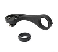 Dolvitrny Bike Computer Mount for Garmin Edge 25 130 200 500-530 800-830, Nylon Handlebar Bracket Clip with Camera Light Adapter, 31mm Cycling GPS Stand