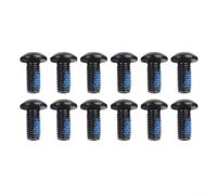 Dolvitrny Bike Disc Brake Bolts M5 X 12Mm, T25 Torx Head With Ant-