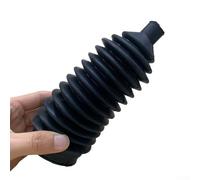 Dolvitrny Black Pinion Gaiter Clamps Set, Silicone Steering Rack Boot Kit for Rack and Pinion Seal, Power Steering Boot Replacement Fitment