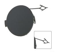 Dolvitrny Black Plastic Tow Hook Eye Cap for Cherokee 2014-2018 | Rear Bumper Part Replacement 68203273AE | Rear Bumper Tow Cover