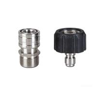 Dolvitrny Brass Quick Connect High-Pressure Car Wash Hose Adapter for, For, For Nilfisk & Most Pressure Washers - All-Copper Construct(C)