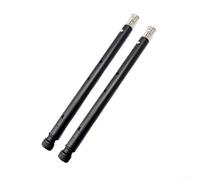 Dolvitrny Camping Folding Table Legs, Extendable Telescopic Legs For IGT System, 304 Stainless-Steel, Adjustable Height For Outdoor Picnic for caravan Patio BBQ(Black 50-83cm)