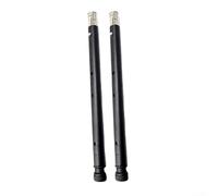 Dolvitrny Camping Folding Table Legs, Extendable Telescopic Legs For IGT System, 304 Stainless-Steel, Adjustable Height For Outdoor Picnic for caravan Patio BBQ(Black 40-66cm)