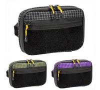 Dolvitrny Camping Storage Bag, for dyneema & 70D Nylon, Waterproof 2400Mm, Ultra-Light 103G With Mounting Clips For Hiking Gear Organisation, Grey Purple(Purple)