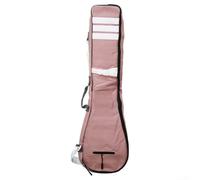 Dolvitrny Canoe Paddle Case, 3-Section Storage Bag with Zipper Pockets, Waterproof Oxford Carry Sleeve for Kayak Paddles(pink)