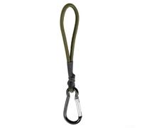 Dolvitrny Carabiner Bungee Cord - 6mm Elastic Hook Strap for Camping & Hiking, Lightweight Rubber + Aluminum Alloy, 30/60/90/120cm Outdoor Gear Bungee(30cm)