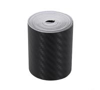 Dolvitrny Carbon Fibre Door Sill Protector, Anti Scratch Car Sticker Tape with Coating for Vehicle Side Skirt, Trunk and Side Mirror Edge Guard(5Cmx5M)