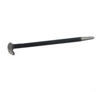 Dolvitrny Carbon Steel Crowbar with Dual Function, Double Ended Nail Puller for Manual Demolition Tasks, 6/12 Inch Pry Tool Compatible with Woodworking(15CM)