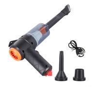 Dolvitrny Cordless Auto Vacuum Cleaner 3500Pa High Suction 1200mAh Rechargeable Wireless Car Vacuum with USB Charging 6-in-1 Multi Functional for Car Home