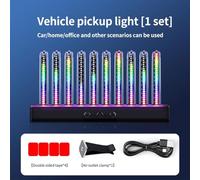 Dolvitrny Desktop Rhythm Light for Cars - LED Ambient Sound-Activated For with Microphone Sensing, Battery/USB Powered, Fit for(-IN MODEL)