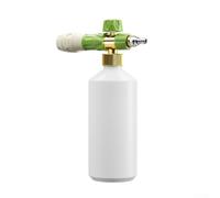 Dolvitrny Dual Connector Pressure Washer Accessory with Two Way Shuttle Valve, High Pressure Foam Lance Sprayer in Stainless Steel and Brass for Cars, Roofs,(Small)