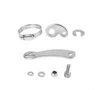 Dolvitrny E-Bike Torque Arm Conversion Kit - Twist Arm Sensor Kit in Silver, Lightweight Alloy Steel Torque Arm for Front/Rear Wheel Compatibility