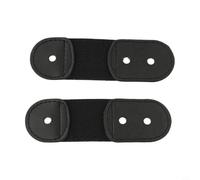 Dolvitrny Elastic Boot Lace Guard 2-Pack for Training Fit | 10x3.5cm precise size, snug upper fit, pre-tied compatible, discreet look, comfortable wear