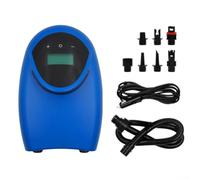 Dolvitrny Electric Air-Pump For Paddle Boards, 20PSI Auto-Off Compressor With Deflate Function, 12V DC Portable Inflator For Kayaks, Boats And Inflatables, Orange(2023A Blue)