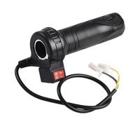 Dolvitrny Electric For Bike Throttle for E-Bikes and Electric Scooters - -Type Speed Controller with High/Medium/Low Settings & Forward/Reverse Function(B)