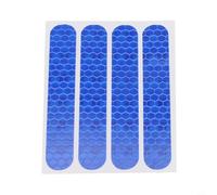 Dolvitrny Electric Scooter Reflective Sticker Set for MAX - PVC Weatherproof Decal with Microprismatic Technology, High-Visibility Night Safety for(Blue)
