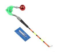 Dolvitrny Electronic Fishing Float with Color-Changing LED Bite Indicator for Night Fishing - Waterproof ABS, High-Visibility, Sensitive Alarm Float(A-Flash Style)