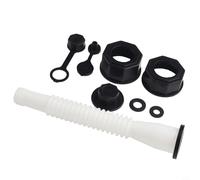 Dolvitrny Flexible Gas Can Spout Replacement for Old Style Plastic Cans, Plastic Nozzle and Vent Kit, Compatible with For Blitz Midwest For Scepter Models