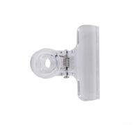 Dolvitrny Fly Tying Clip Set of 5, Multi-Size Transparent For Stacker Clips with Tight Jaw for Feather Bender, Dubbing Hackle Holding, Fly Fishing Vise Accessory(22mm)