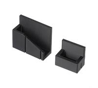 Dolvitrny Fly Tying Cutting Die Set for Foam Popper Bodies - For Fly Fishing Tying Tool with S & L Sizes, Black and White Options(Black S)