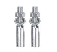 Dolvitrny For Crank Wedges 8.5mm and 9.0mm Steel Bottom Bracket Pins for Crankset Chainring Bolt Fixed Gear and Track Cycling Road For Bike Use(9.0mm)