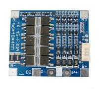 Dolvitrny for LiFePO4 Battery Protection Board 4S 30A 12.8V, High Current Discharge PCB with 3.2V Balance Circuit and 56A Over-Current for Detect