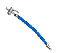 Dolvitrny For Rapid Tire Deflation Tool - Vacuum Air Release Valve with Upgraded Metal Handle and 3-Step Operation for Trucks, Stainless Steel & Flexible Hose