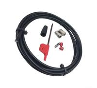 Dolvitrny for SRAM AXS Brake Hose 2000mm Hydraulic Disc Brake Line Kit for RED for FORCE AXS, CNC Olive Insert Set with Wrench for Mountain Road Bike
