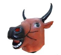 Dolvitrny Funny for Horse Head Mask, Animal Headgear for Costume Party | Breathable Vinyl Mask, Adjustable Strap, for Party, Theater & Dress-Up, Fits Adults & Kids