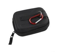 Dolvitrny Hard Golf Rangefinder Case EVA Shockproof Pouch With Belt Loop Carabiner, For Hunting Night visions Scopes Storage Black or Red(Black)