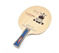 Dolvitrny Long Handle Table Tennis Blade Pure Wood Ping-Pong Racket Offensive Style for Beginner Training Lightweight Elastic Fast Attack with Large Sweet Spot
