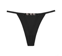 Dolvitrny Low Waist Lace Thong for Daily for leisure Wear Low Waist Lace | Ice silk fabric, seamless design, lace trim, low waist , soft skin feel
