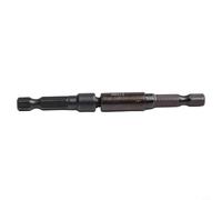 Dolvitrny M6, M8, M10 Threaded Insert and Hanger Bolt Driver Tool | Self-Tapping Socket Adapter with Dual Heads | 1/4 Inch Hex Shank, for Cr-Mo Steel for Drill Use(M6)