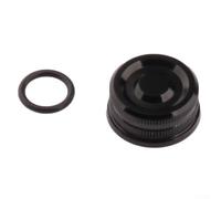 Dolvitrny Metal Fishing Reel Rocker Nut Handle Replacement for Stradic, Cardiff, Stella, Exsence, Miravel & Ultegra - Lightweight Spool Accessory(Black)